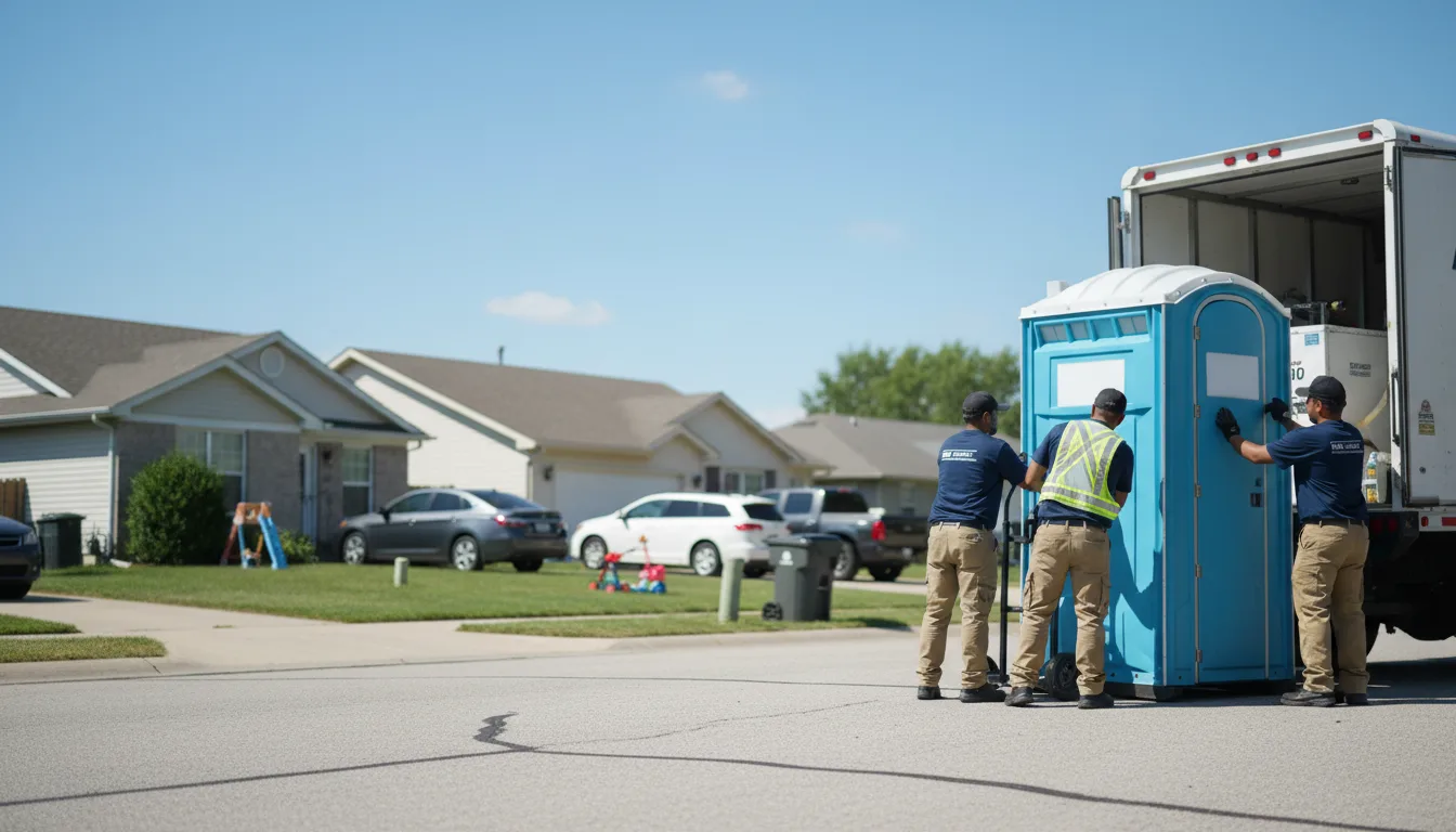 Standard Porta Potty Rentals in Hettick, IL near me